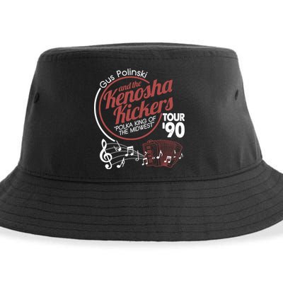 Gus Polinski And The Kenosha Kickers Polka King Of The Midwest 1990 Tour Sustainable Bucket Hat