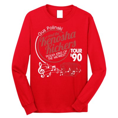 Gus Polinski And The Kenosha Kickers Polka King Of The Midwest 1990 Tour Long Sleeve Shirt