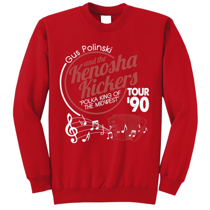 Gus Polinski And The Kenosha Kickers Polka King Of The Midwest 1990 Tour Sweatshirt