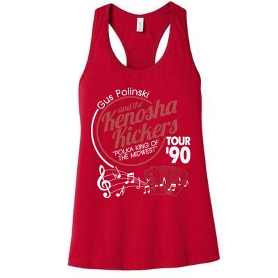 Gus Polinski And The Kenosha Kickers Polka King Of The Midwest 1990 Tour Womens Tank Top