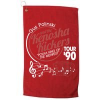 Gus Polinski And The Kenosha Kickers Polka King Of The Midwest 1990 Tour Golf Towel