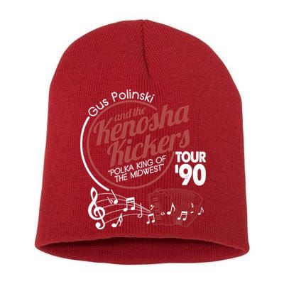 Gus Polinski And The Kenosha Kickers Polka King Of The Midwest 1990 Tour Short Acrylic Beanie