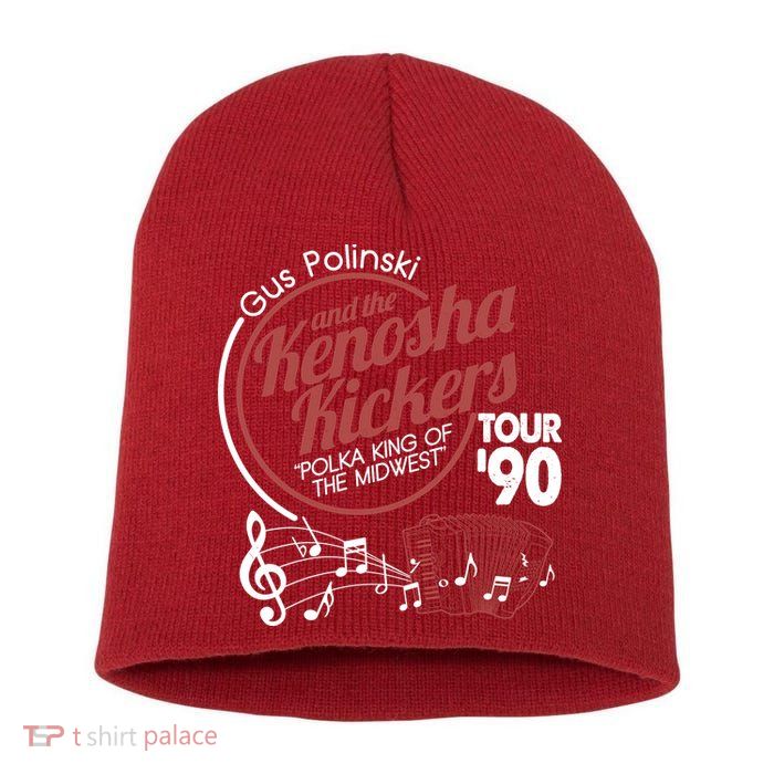 Gus Polinski And The Kenosha Kickers Polka King Of The Midwest 1990 Tour Short Acrylic Beanie