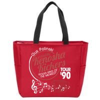 Gus Polinski And The Kenosha Kickers Polka King Of The Midwest 1990 Tour Zip Tote Bag