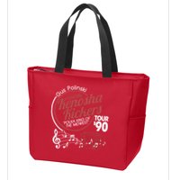 Gus Polinski And The Kenosha Kickers Polka King Of The Midwest 1990 Tour Zip Tote Bag