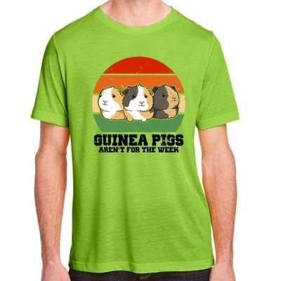 Guinea Pigs Aren't For The Week Adult ChromaSoft Performance T-Shirt