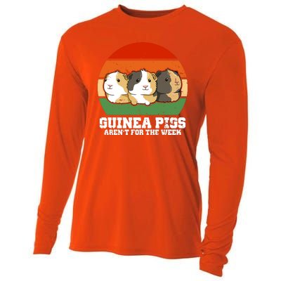 Guinea Pigs Aren't For The Week Cooling Performance Long Sleeve Crew