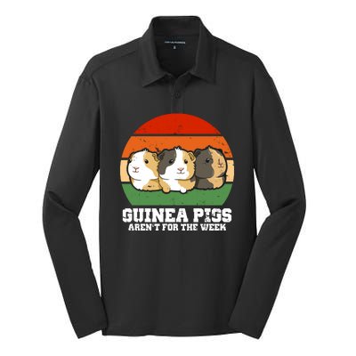 Guinea Pigs Aren't For The Week Silk Touch Performance Long Sleeve Polo