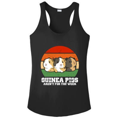Guinea Pigs Aren't For The Week Ladies PosiCharge Competitor Racerback Tank