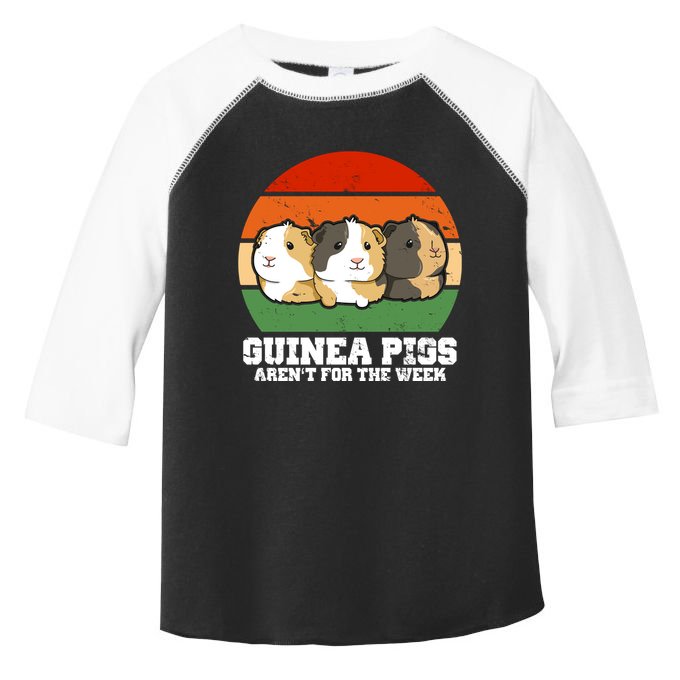 Guinea Pigs Aren't For The Week Toddler Fine Jersey T-Shirt