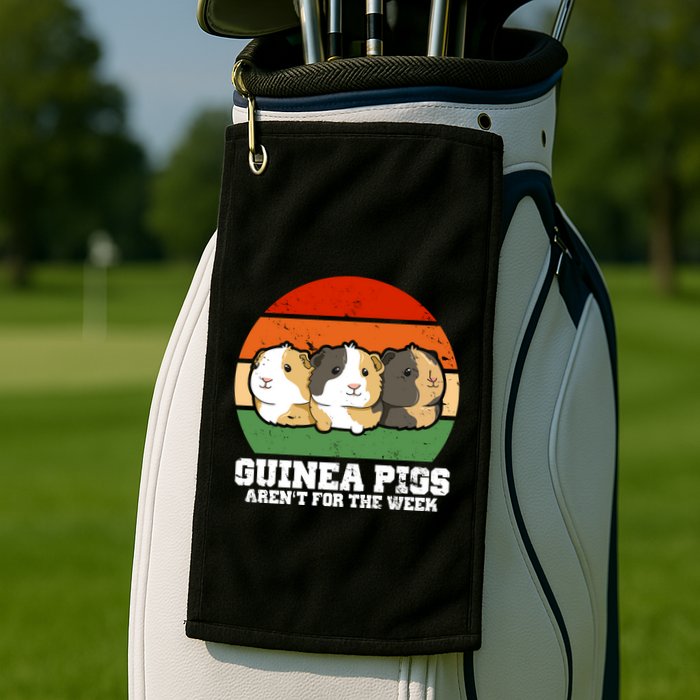 Guinea Pigs Aren't For The Week Golf Towel