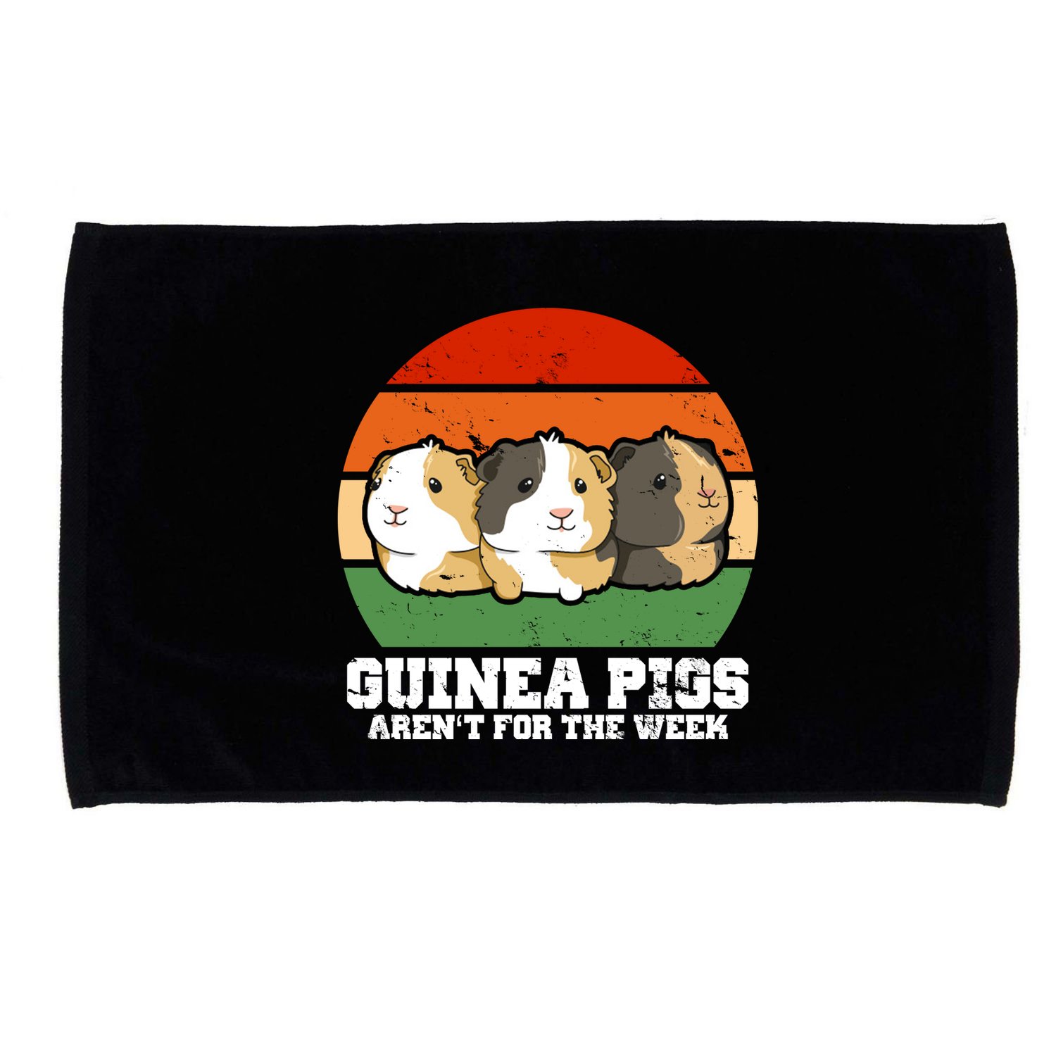 Guinea Pigs Aren't For The Week Microfiber Hand Towel