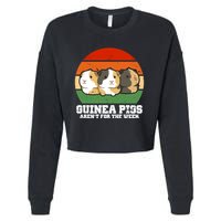 Guinea Pigs Aren't For The Week Cropped Pullover Crew