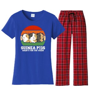 Guinea Pigs Aren't For The Week Women's Flannel Pajama Set