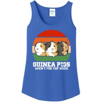 Guinea Pigs Aren't For The Week Ladies Essential Tank