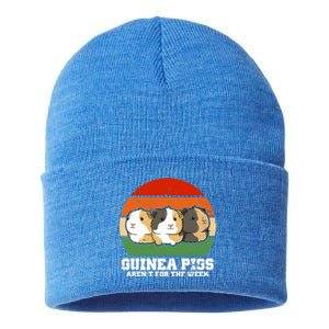 Guinea Pigs Aren't For The Week Sustainable Knit Beanie