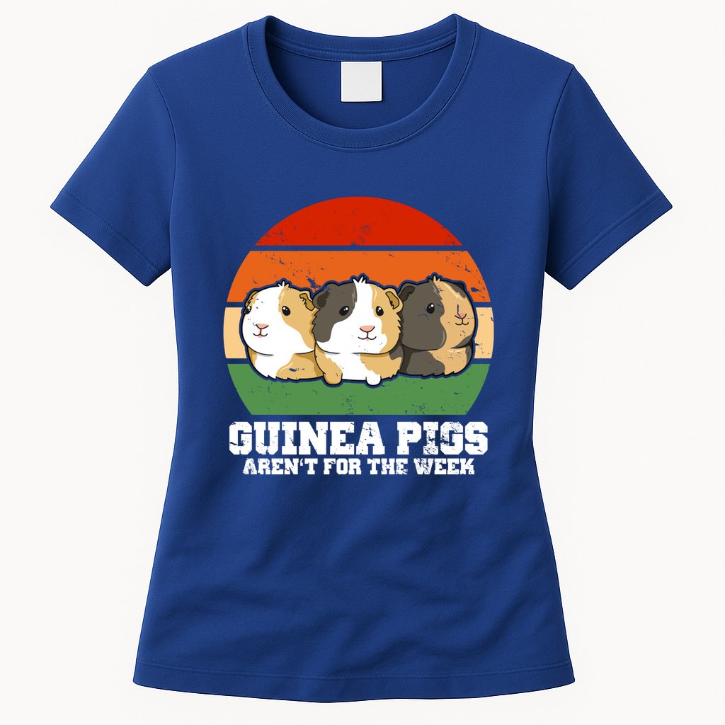 Guinea Pigs Aren't For The Week Womens T-Shirt