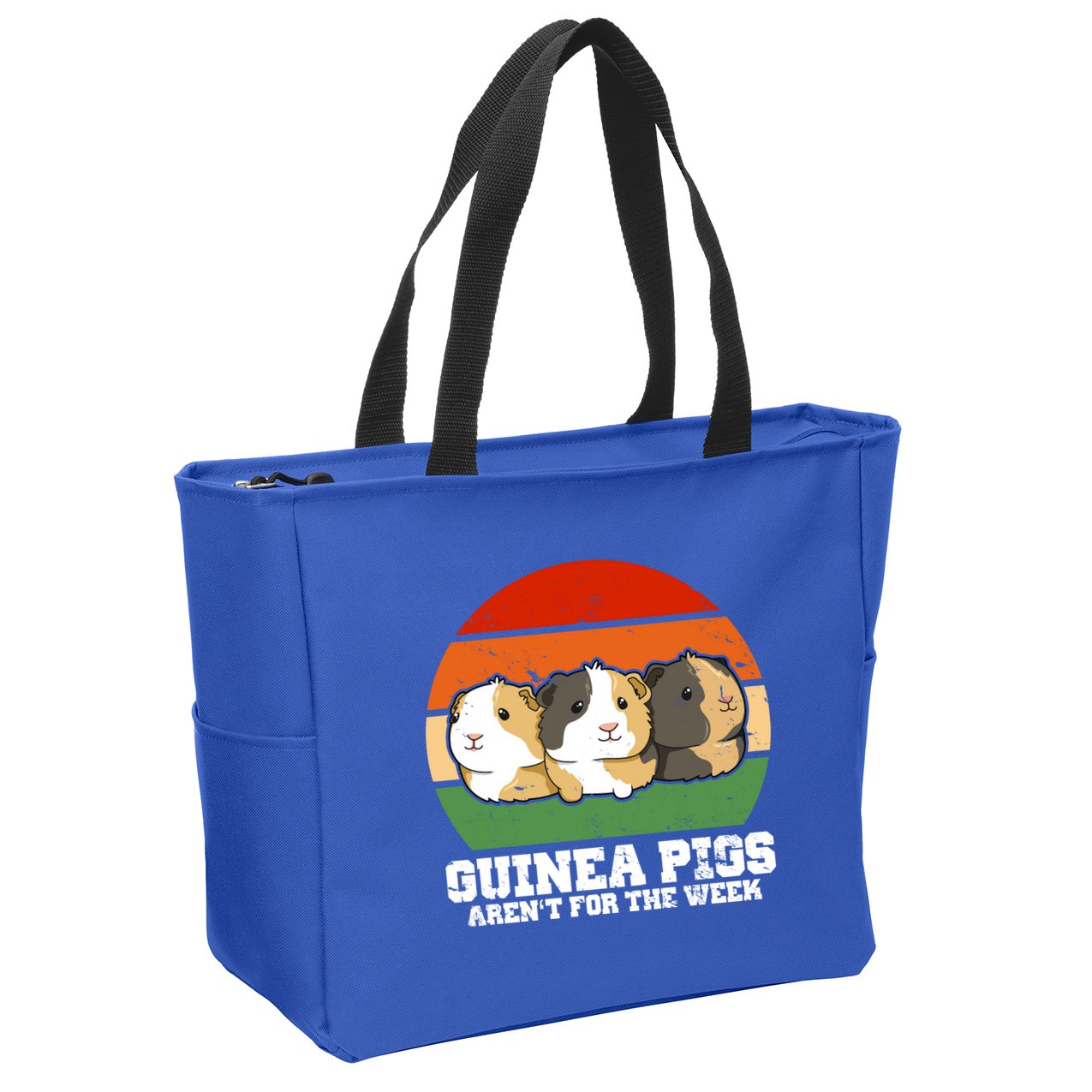 Guinea Pigs Aren't For The Week Zip Tote Bag