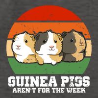 Guinea Pigs Aren't For The Week Vector Backpack