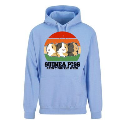 Guinea Pigs Aren't For The Week Unisex Surf Hoodie