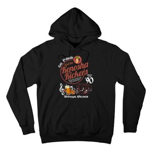 Gus Polinski And The Kenosha Kickers Sheboygan Wisconsin Winter Tour 1990 Hoodie