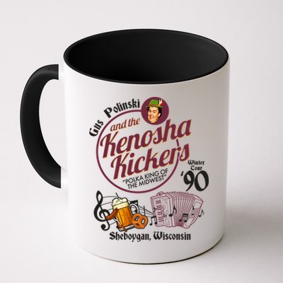 Gus Polinski And The Kenosha Kickers Sheboygan Wisconsin Winter Tour 1990 Mug