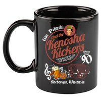 Gus Polinski And The Kenosha Kickers Sheboygan Wisconsin Winter Tour 1990 11oz C Handle Ceramic Mug