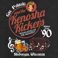 Gus Polinski And The Kenosha Kickers Sheboygan Wisconsin Winter Tour 1990 11oz C Handle Ceramic Mug