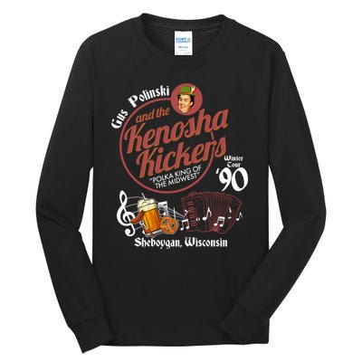 Gus Polinski And The Kenosha Kickers Sheboygan Wisconsin Winter Tour 1990 Tall Long Sleeve T-Shirt