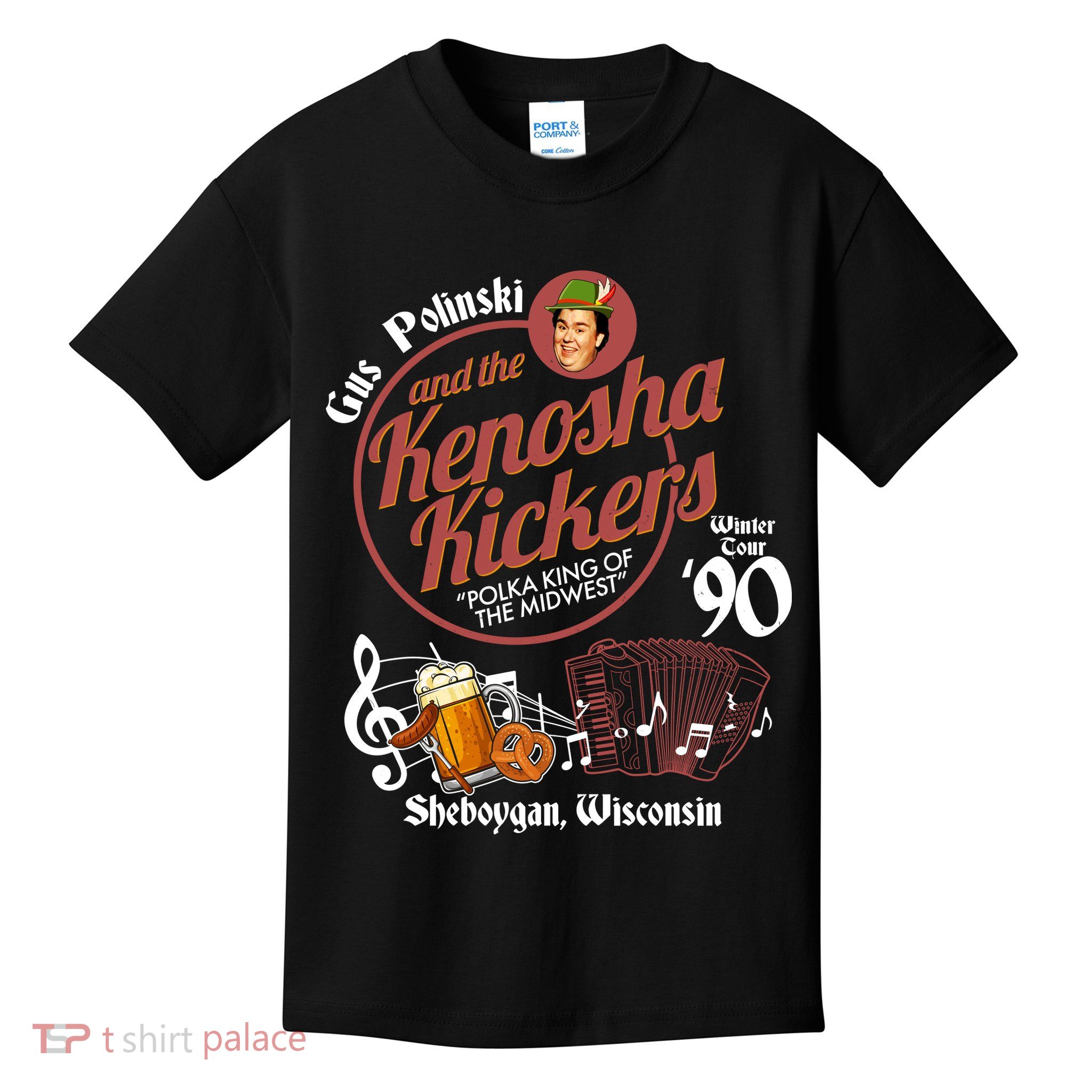 Gus Polinski And The Kenosha Kickers Sheboygan Wisconsin Winter Tour 1990 Kids T-Shirt