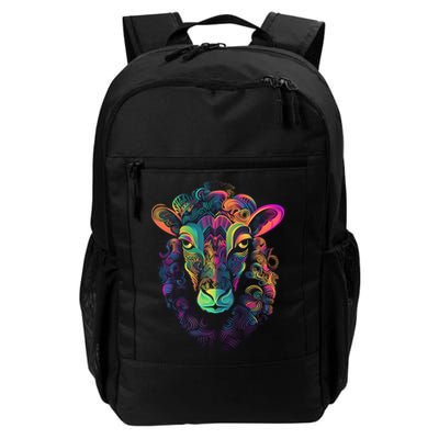 Graffiti Pop Art Of Sheep Animal Graphic Tees For Backpack