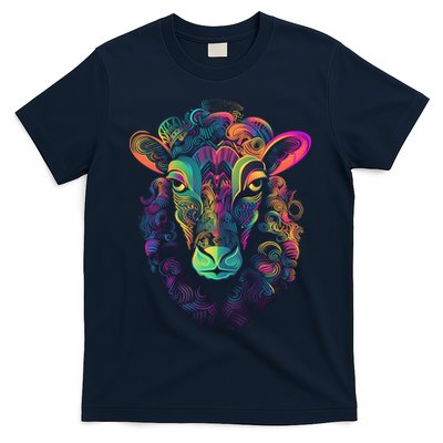 Graffiti Pop Art Of Sheep Animal Graphic Tees For T-Shirt