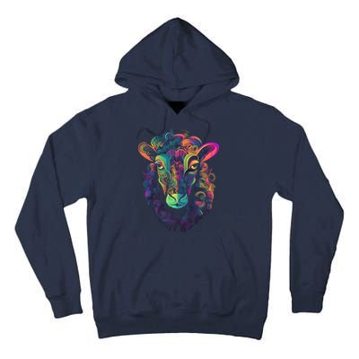 Graffiti Pop Art Of Sheep Animal Graphic Tees For Tall Hoodie