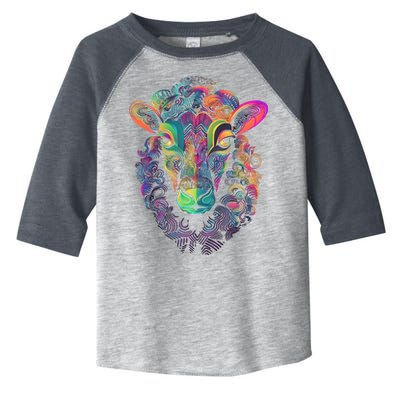 Graffiti Pop Art Of Sheep Animal Graphic Tees For Toddler Fine Jersey T-Shirt
