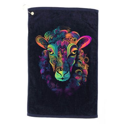 Graffiti Pop Art Of Sheep Animal Graphic Tees For Golf Towel