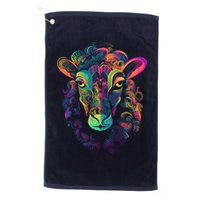 Graffiti Pop Art Of Sheep Animal Graphic Tees For Golf Towel