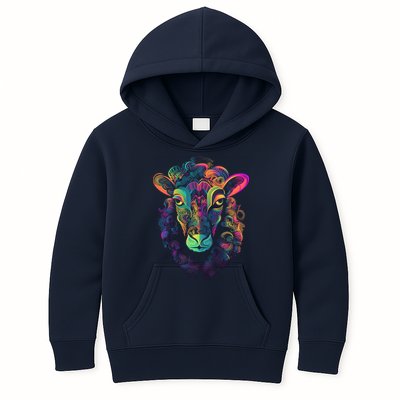 Graffiti Pop Art Of Sheep Animal Graphic Tees For Kids Hoodie