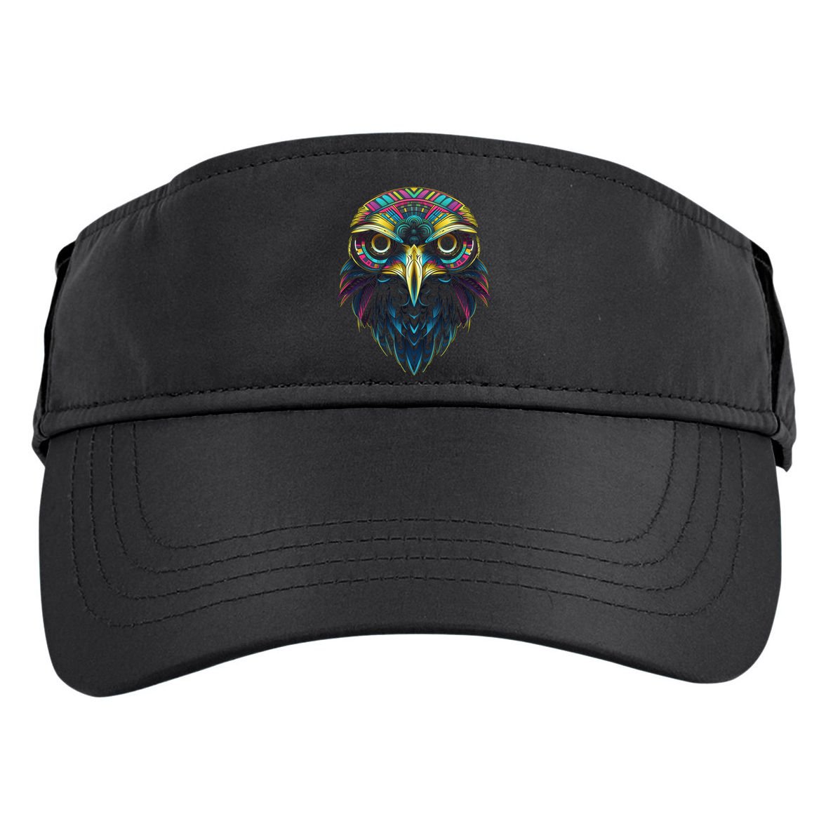 Graffiti Pop Art Of Eagle Animal Graphic Tees For Adult Drive Performance Visor