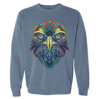 Graffiti Pop Art Of Eagle Animal Graphic Tees For Garment-Dyed Sweatshirt