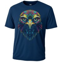 Graffiti Pop Art Of Eagle Animal Graphic Tees For Cooling Performance Crew T-Shirt