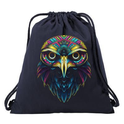 Graffiti Pop Art Of Eagle Animal Graphic Tees For Drawstring Bag