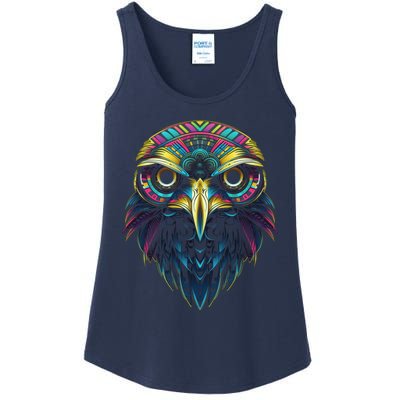 Graffiti Pop Art Of Eagle Animal Graphic Tees For Ladies Essential Tank