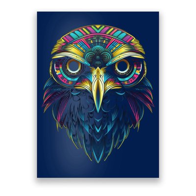 Graffiti Pop Art Of Eagle Animal Graphic Tees For Poster