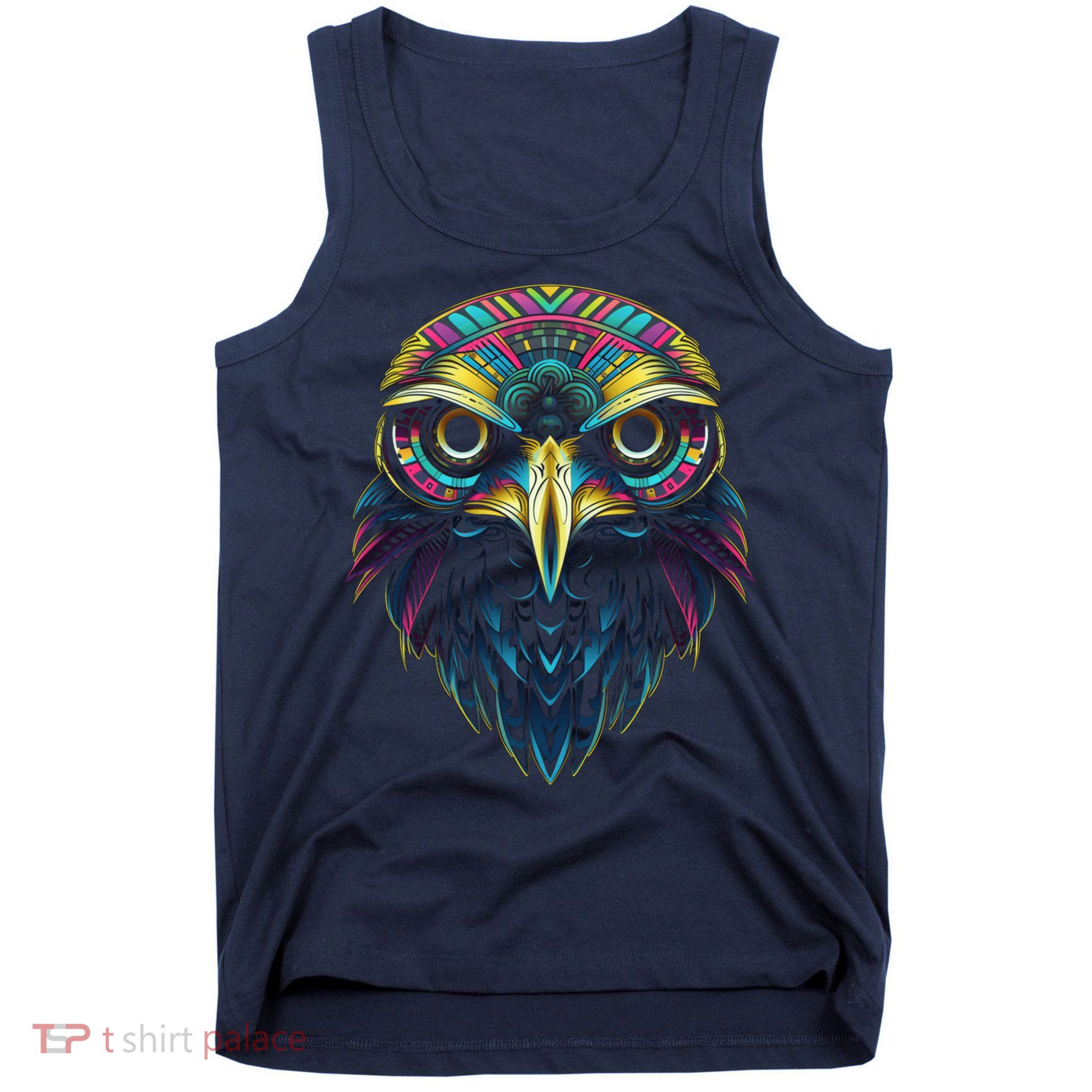 Graffiti Pop Art Of Eagle Animal Graphic Tees For Tank Top