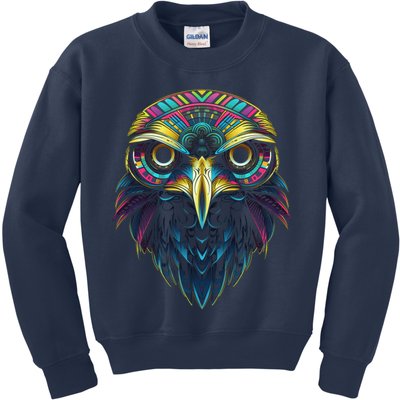 Graffiti Pop Art Of Eagle Animal Graphic Tees For Kids Sweatshirt