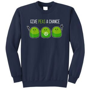 Give Peas A Chance Foodie Or Cook Sweatshirt