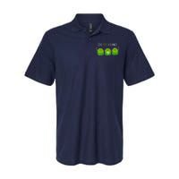 Give Peas A Chance Foodie Or Cook Softstyle Adult Sport Polo