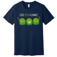 Give Peas A Chance Foodie Or Cook Premium T-Shirt