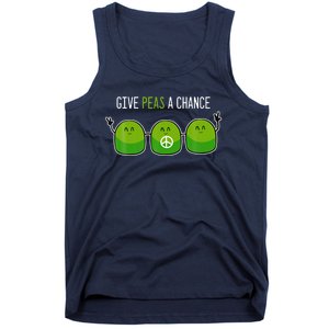 Give Peas A Chance Foodie Or Cook Tank Top