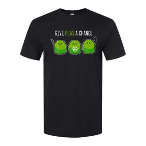 Give Peas A Chance Foodie Or Cook Softstyle CVC T-Shirt